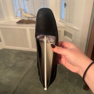 Enzo Angiolini Black Leather Loafer 8.5